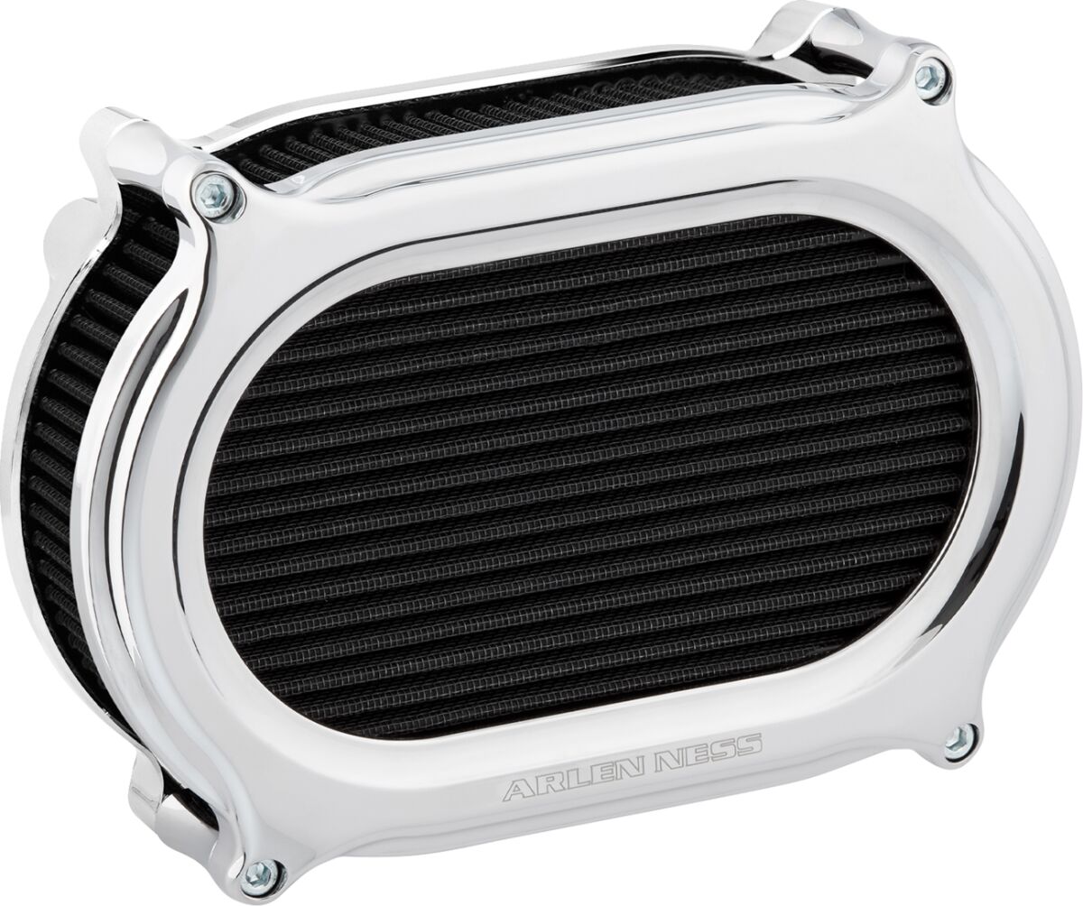 Arlen Ness Air Cleaner Stage 2 Oval M AIR CLEANERS + PARTS Arlen Ness