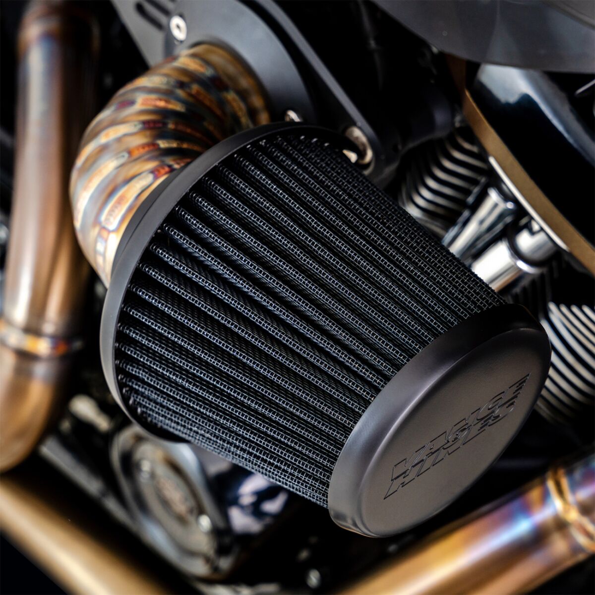 Vance & Hines Air Cleaner Vo2 Falcon Stainle Air Cleaner Vance & Hines