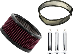 Big Power Filter Kit, Chrome Air Filter Trask Performance