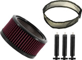 Trask Big Power Filter Kit, Gloss Black Air Filters & Parts Trask Performance