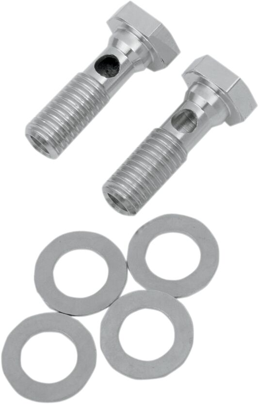 Drag Specialties Breather Bolt Kits Evo 1/2" 13 X 1.5" Breather Kits Drag Specialties
