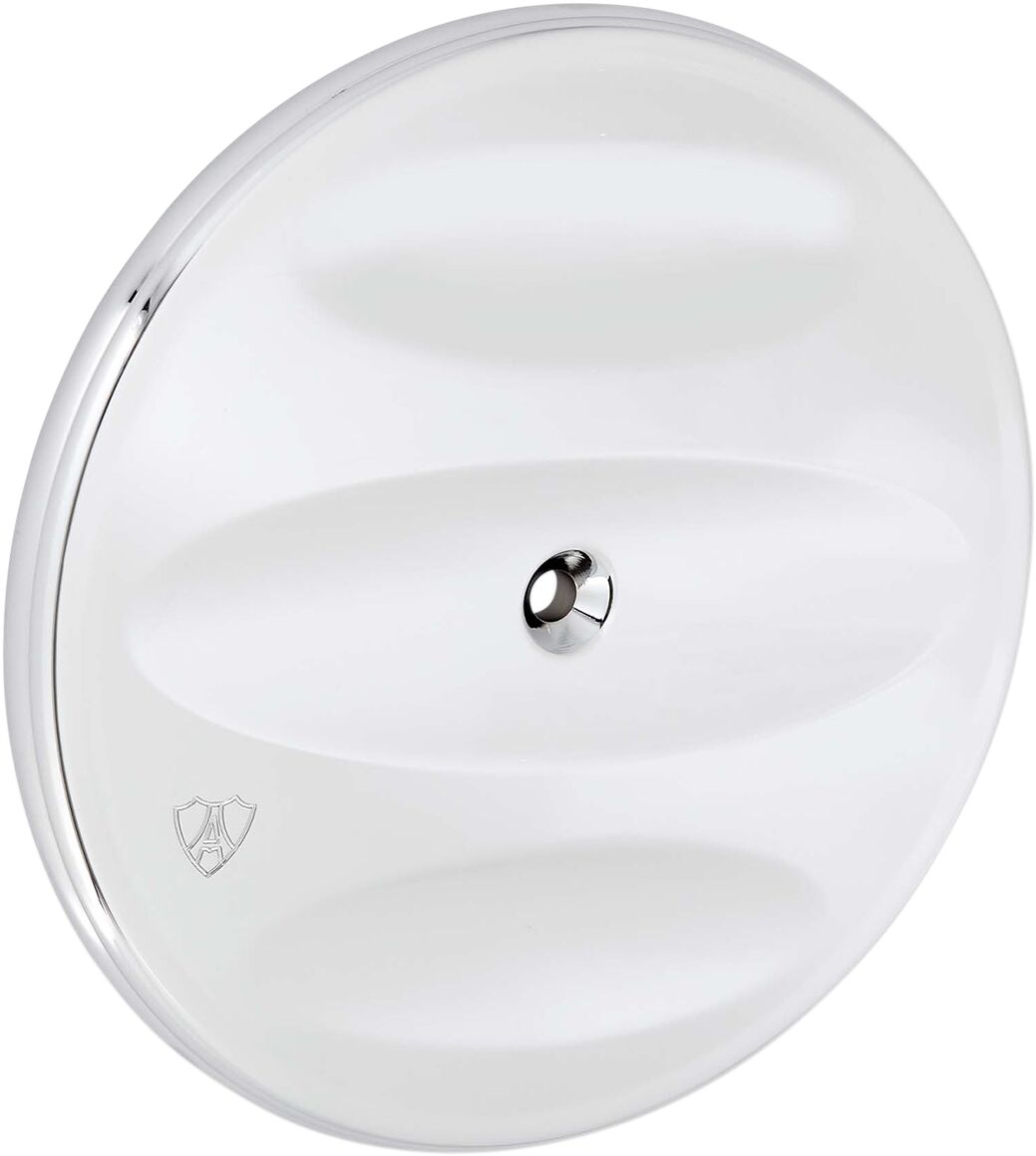 Arlen Ness Cover Scalloped Stg 1 Chr COVERS - AIR CLEANER Arlen Ness