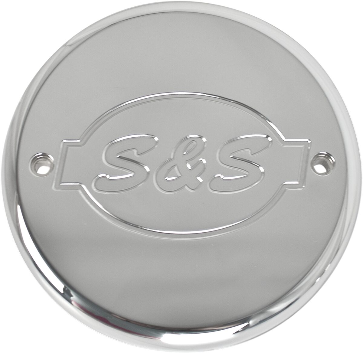 S&S Cycle Cover Ac Logo Chr Chief COVERS - AIR CLEANER S&S Cycle