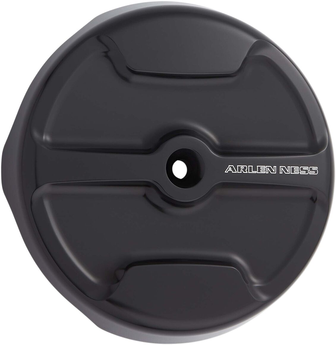 Arlen Ness Knuckle Stage 1 Big Sucker™ Cover, Black Air Cleaner Cover Arlen Ness