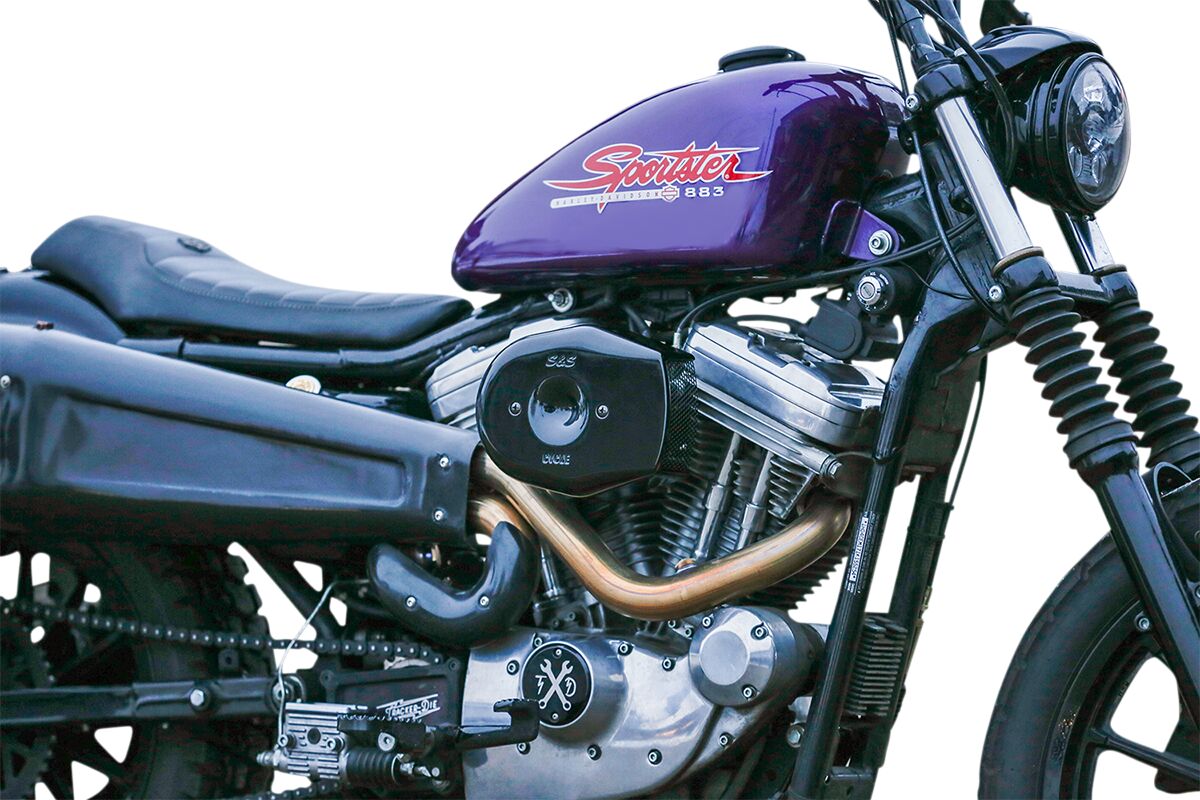 S&S Cycle Cover Ac Tribute Blk COVERS - AIR CLEANER S&S Cycle