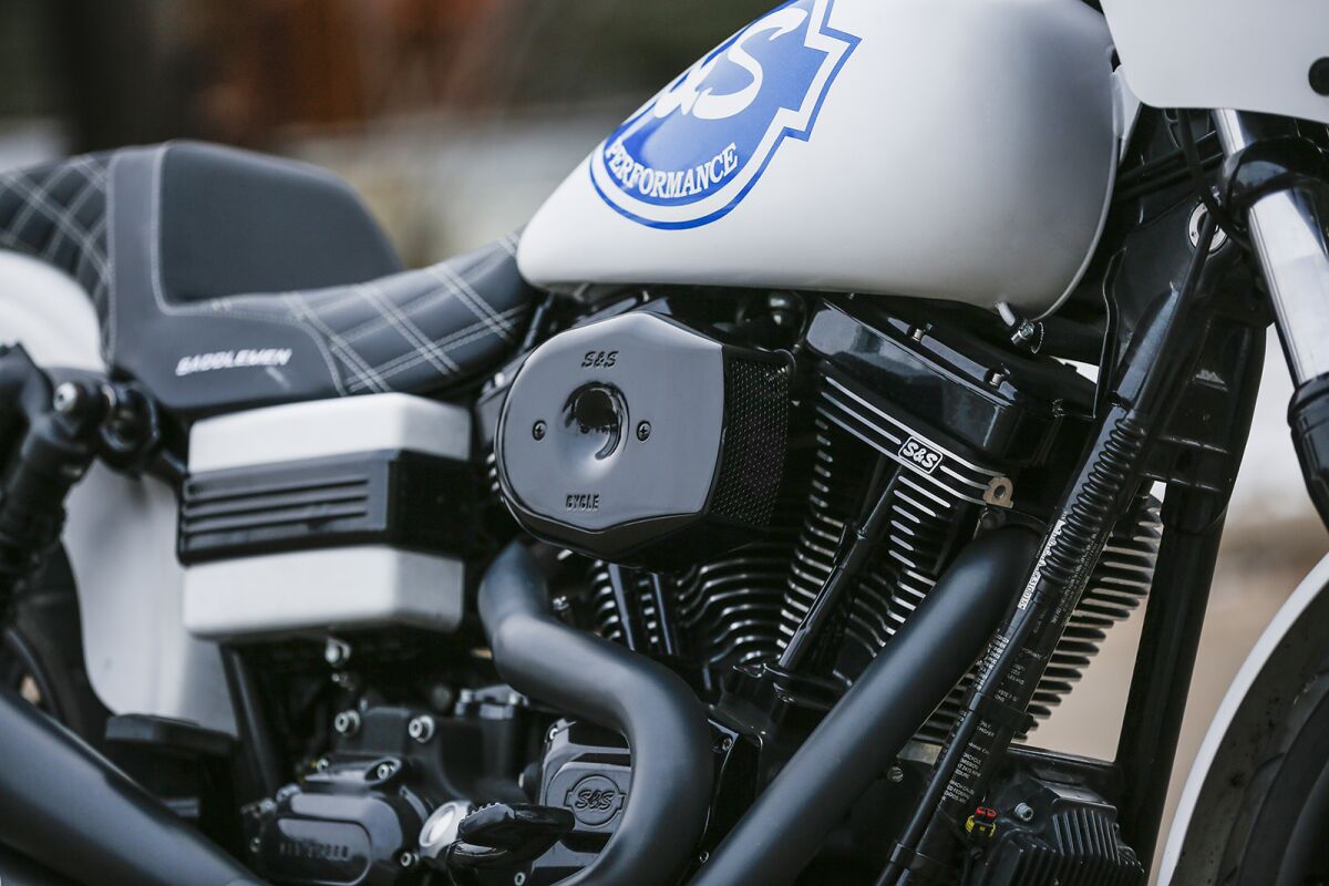 S&S Cycle Cover Ac Tribute Blk COVERS - AIR CLEANER S&S Cycle