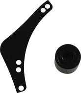Arlen Ness Replacement Left Breather Cover Plates: Inverted / Method Series®, black - 17-23 Milwaukee 8 Air Cleaner Cover Arlen Ness