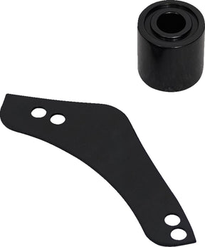 Arlen Ness Replacement Right Breather Cover Plates: Inverted / Method Series®, Black 08-16 FLT / 16-17 Softails & FXDLS (FBW) Air Cleaner Cover Arlen Ness