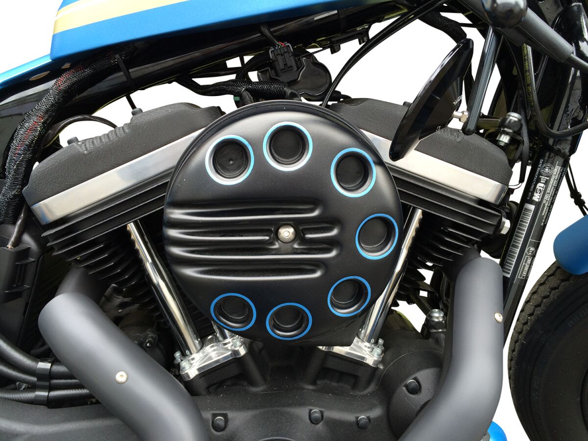 Cult Werk Air Filter Cover Slot Bk Air Cleaner Cover Cult Werk