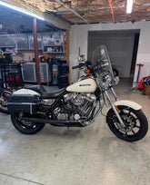 Thunderheader 1019B 2-1 Exhaust, Black - 1987-Up FXR w/Floorboards Only 2-1 Full Exhaust System Thunderheader