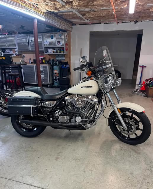Thunderheader 1019B 2-1 Exhaust, Black - 1987-Up FXR w/Floorboards Only 2-1 Full Exhaust System Thunderheader