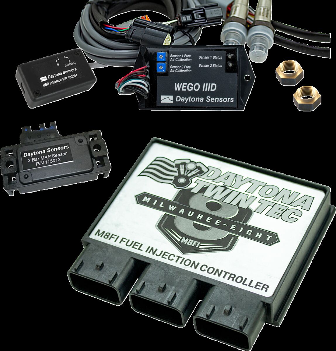 Daytona Twin Tec Llc Fuel Injection Electronic Control Module Kit M8 Fuel Injection Tuning Systems Daytona Twin Tec Llc