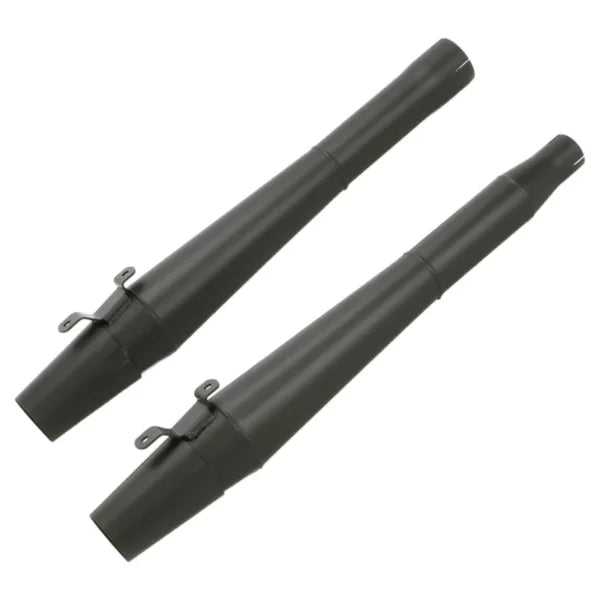 Thunderheader 1066B ThunderCone Slip-On Mufflers, Black - 2017-2025 Touring (Except Tri-Glide) Slip-On & Muffler Thunderheader
