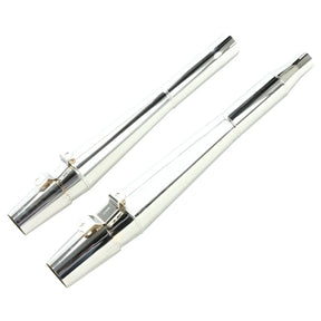 Thunderheader 1066 ThunderCone Slip-On Mufflers, Chrome - 2017-2025 Touring (Except Tri-Glide) Slip-On & Muffler Thunderheader