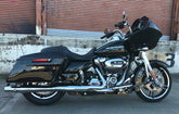 Thunderheader 1066 ThunderCone Slip-On Mufflers, Chrome - 2017-2025 Touring (Except Tri-Glide) Slip-On & Muffler Thunderheader