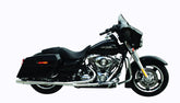 Thunderheader 1074S 2-1 Exhaust Right Side, Chrome - 2010-2016 Touring 2-1 Full Exhaust System Thunderheader