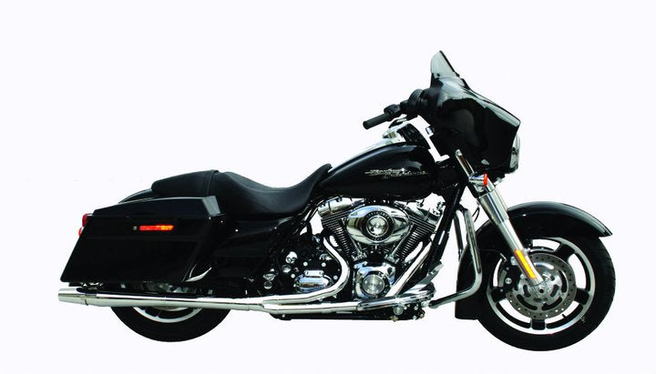 Thunderheader 1064S 2-1 Exhaust Right Side, Chrome - 2009 Touring 2-1 Full Exhaust System Thunderheader