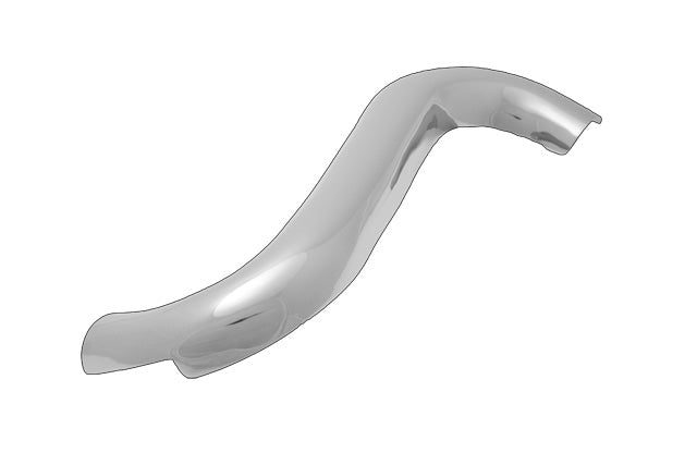Thunderheader 1094 Rear Heat Shield 21″, Chrome - Fits 1015, 1016, 1018, 1019, 1022, 1026, 1039 Exhaust Heat Shield Thunderheader