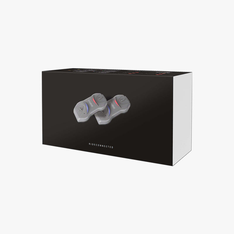 10R Low Profile Motorcycle Bluetooth Communication System - Dual Pack Intercom Sena