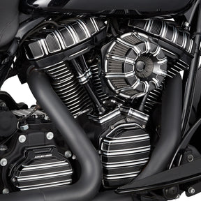 10-Gauge® Inverted Series Air Cleaner, Black - 24+ Touring Air Cleaner Arlen Ness