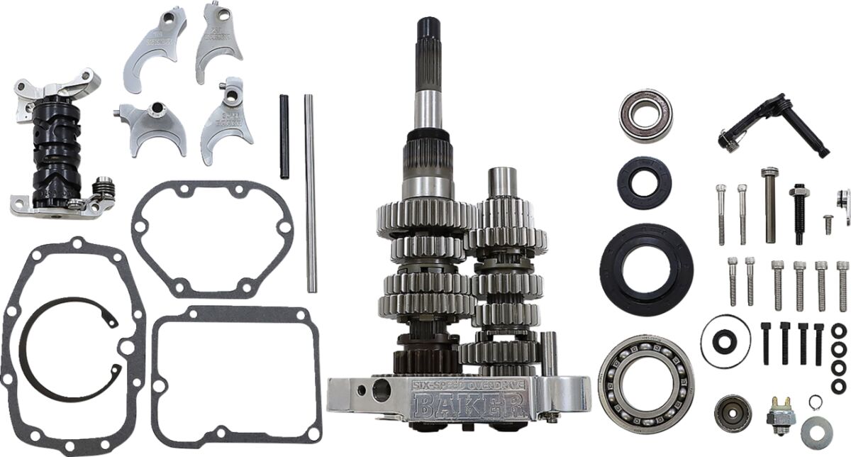 Baker Drivetrain Gear St Od6 98 9 2.94/Pol Transmission Gear Sets Baker Drivetrain