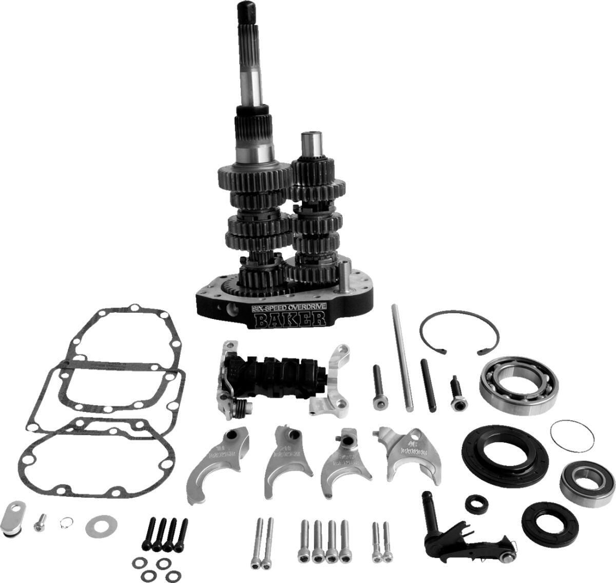 Baker Drivetrain Gear St Od6 2.94/Blk Transmission Gear Sets Baker Drivetrain