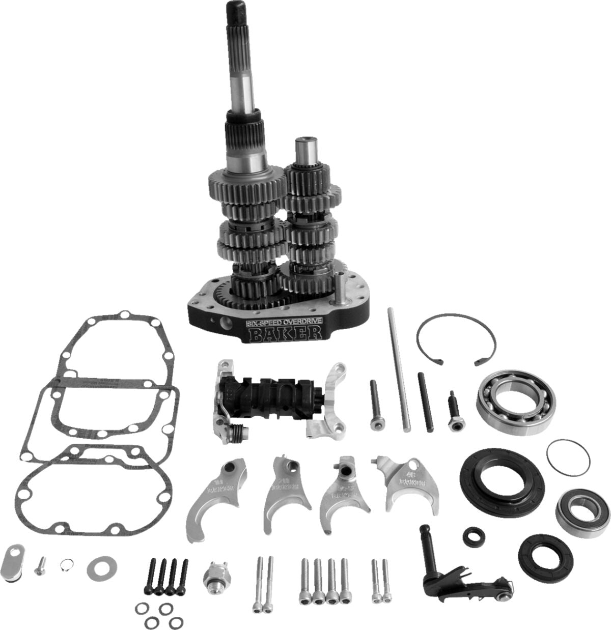 Baker Drivetrain Gear St Od6 98 9 2.94/Blk Transmission Gear Sets Baker Drivetrain