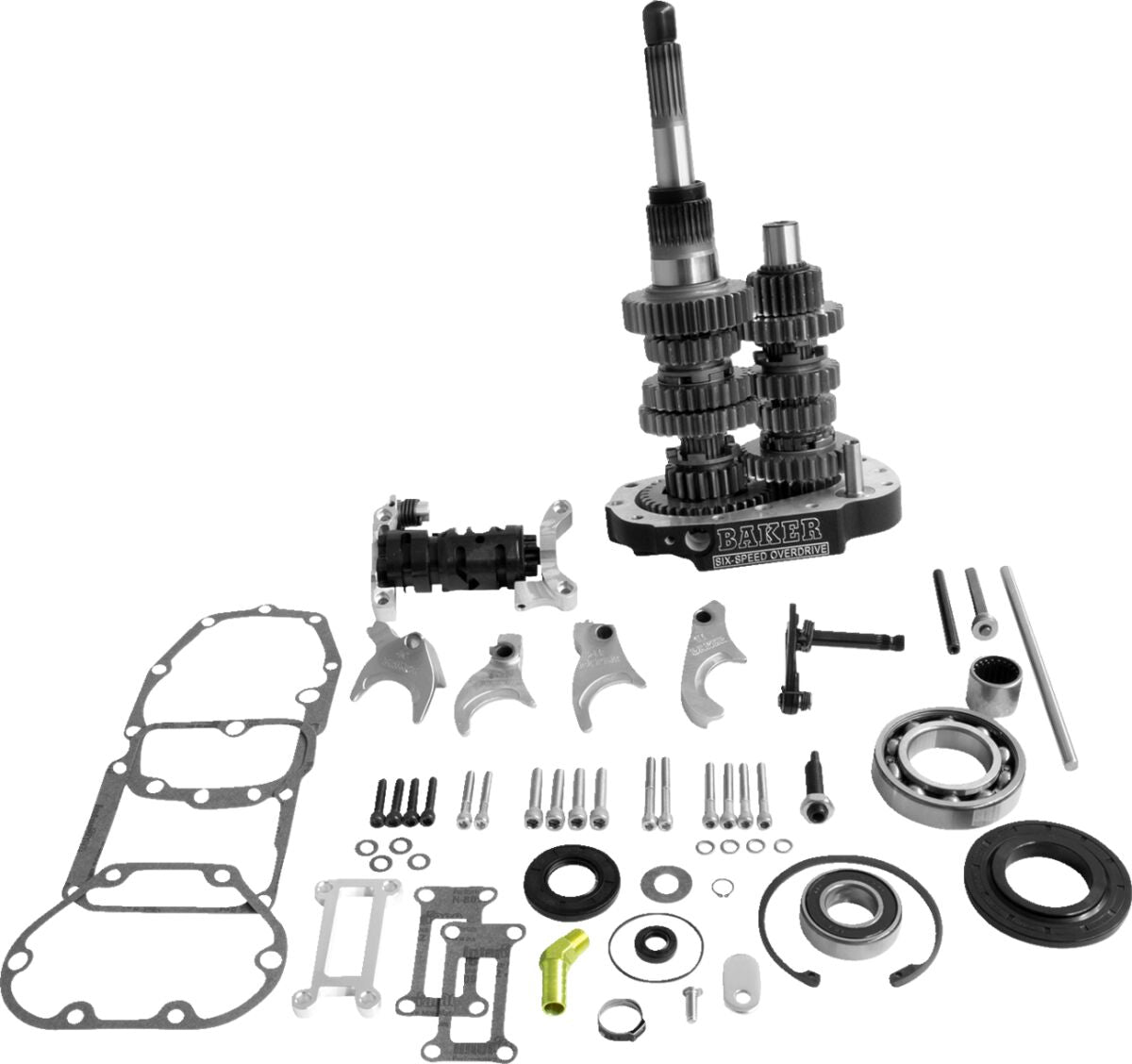 Baker Drivetrain Gear St Od6 02 6 2.94/Blk Transmission Gear Sets Baker Drivetrain