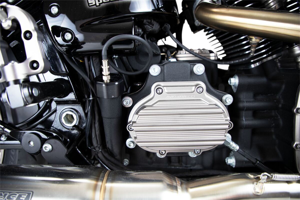 Arlen Ness Cover Trans Titanium TRANSMISSION CASES + COVERS Arlen Ness