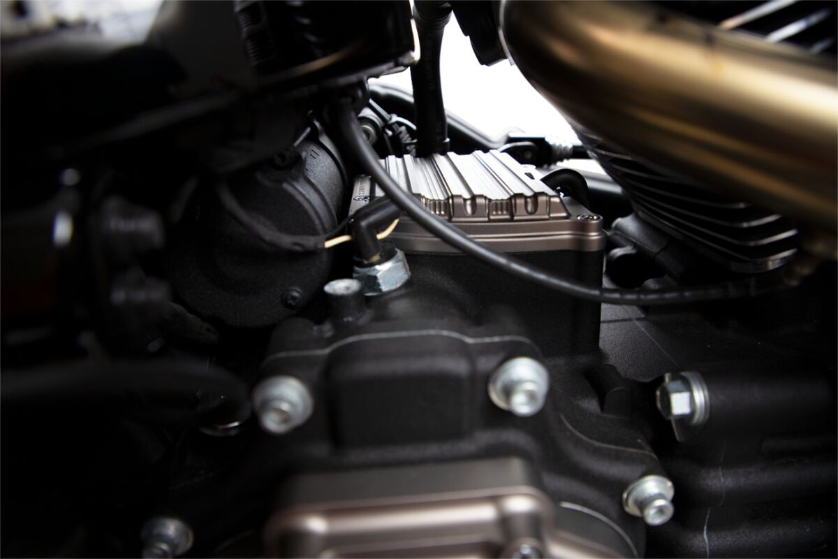 Arlen Ness Cover Trans Titanium TRANSMISSION CASES + COVERS Arlen Ness