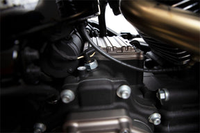 Arlen Ness Cover Trans Titanium TRANSMISSION CASES + COVERS Arlen Ness