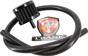 Vented Transmission Top Cover, Black - Milwaukee 8 Transmission Covers Trask Performance