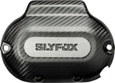 Slyfox Transmission Cover, Carbon Matte - 17-20 Touring Transmission Cases & Covers Slyfox