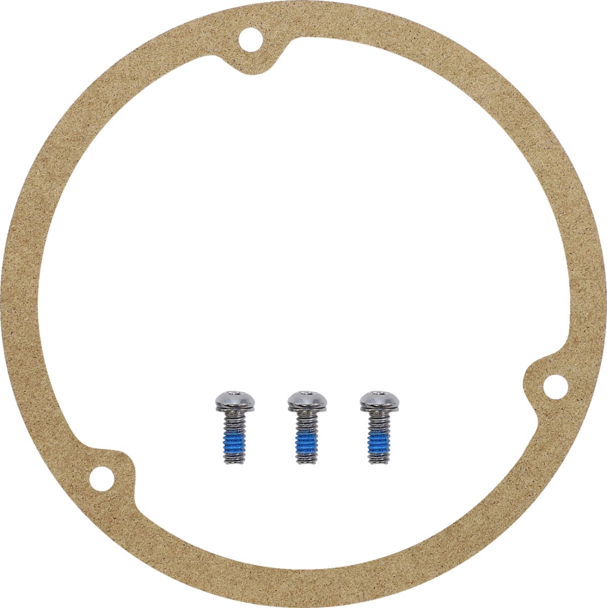 Drag Specialties Live To Ride Derby Cover Gold 3 Hole Transmission Covers Drag Specialties