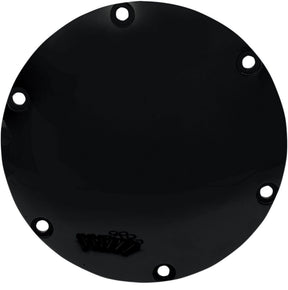 Drag Specialties Derby Cover Black Transmission Covers Drag Specialties