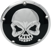 Drag Specialties Cover Derby Chskull 5 Hole TRANSMISSION COVERS Drag Specialties