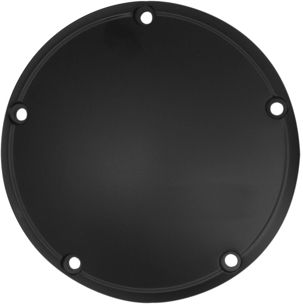 Drag Specialties Cover Derby Satin Black TRANSMISSION COVERS Drag Specialties