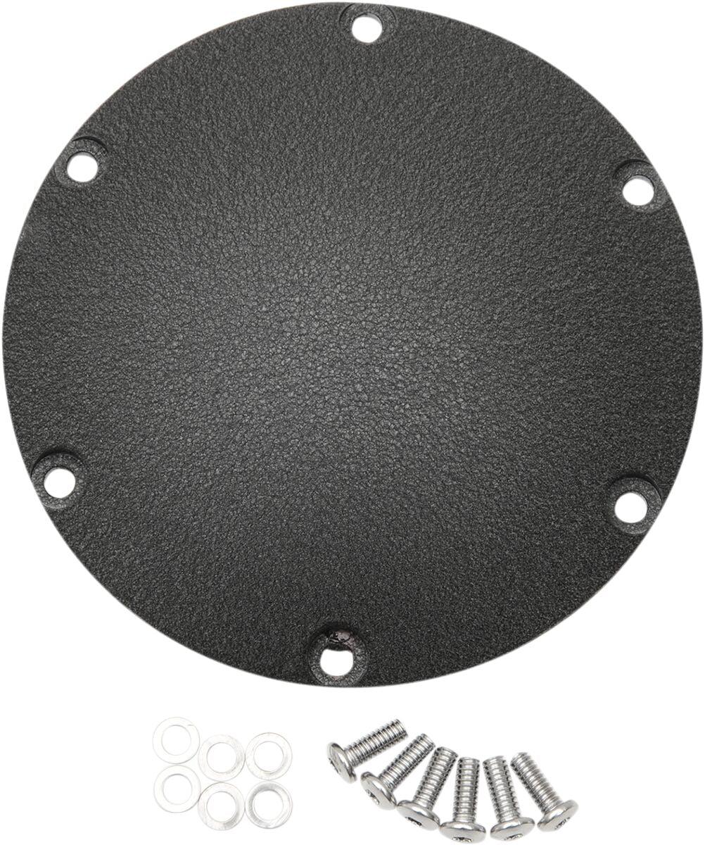 Drag Specialties Cover Derby Transmission Black Transmission Covers Drag Specialties