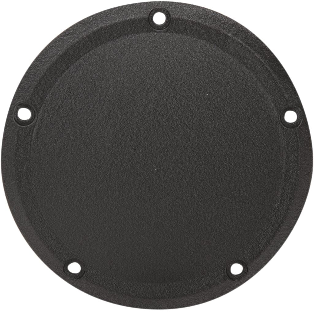 Drag Specialties Cover Derby 5 Hole Wrinkle Black Transmission Covers Drag Specialties