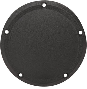 Drag Specialties Cover Derby 5 Hole Wrinkle Black Transmission Covers Drag Specialties