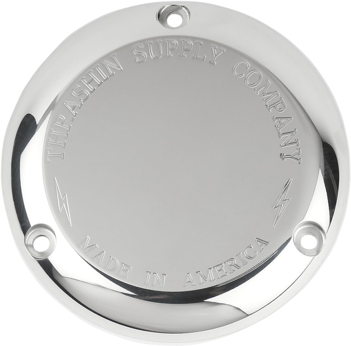 Thrashin Supply Co. Evo Derby Cover, Chrome Transmission Covers Thrashin Supply Co.