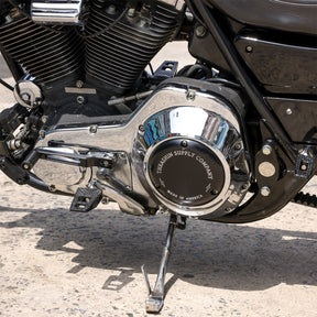 Evo Derby Cover, Black Derby Cover Thrashin Supply Co.