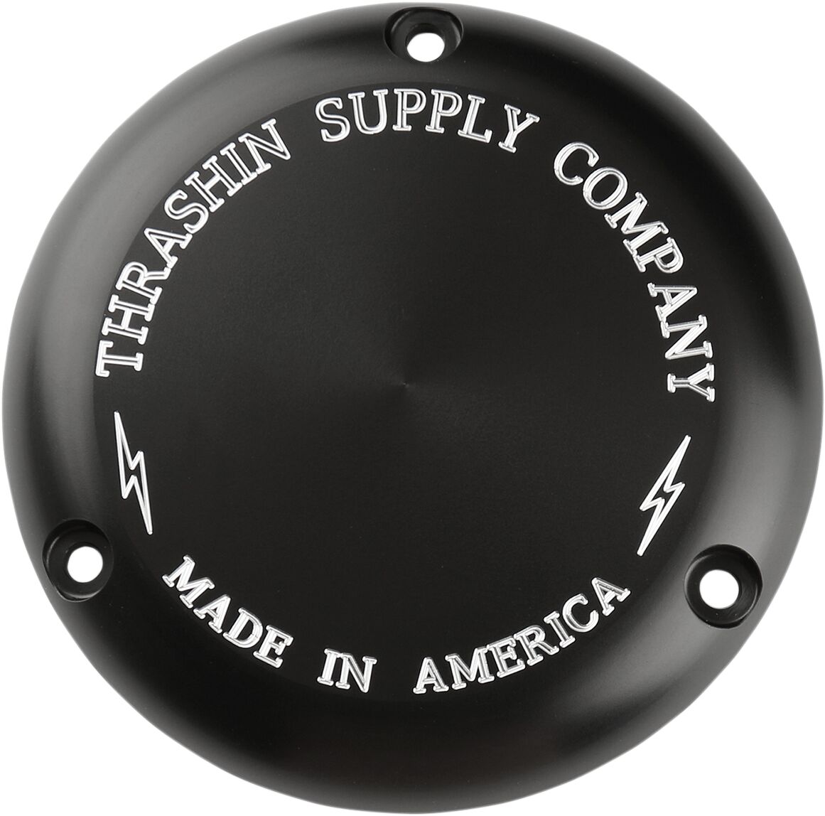 Thrashin Supply Co. Evo Derby Cover, Black Transmission Covers Thrashin Supply Co.