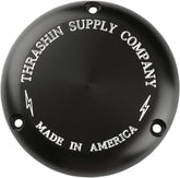 Thrashin Supply Co. Evo Derby Cover, Black Transmission Covers Thrashin Supply Co.