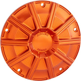 Arlen Ness Cover Derby Orange TRANSMISSION COVERS Arlen Ness