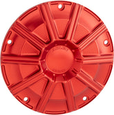 Arlen Ness Cover Derby Red TRANSMISSION COVERS Arlen Ness