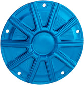 Arlen Ness Cover Derby Blue TRANSMISSION COVERS Arlen Ness