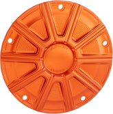 Arlen Ness Cover Derby Orange TRANSMISSION COVERS Arlen Ness