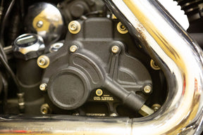Baker Drivetrain Cover Trans Cable Type 07 Up Bt Wrinkle Black Transmission Covers Baker Drivetrain