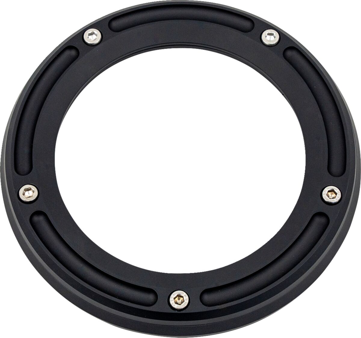Trask Assault Series Derby Cover w/ Window, Black -16+ Touring Transmission Covers Trask Performance